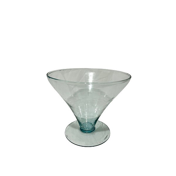 Vaso taça de vidro transparente versalhes