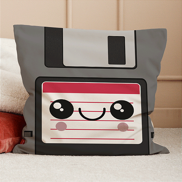 ALMOFADA DISQUETE CUTE FLOPPY