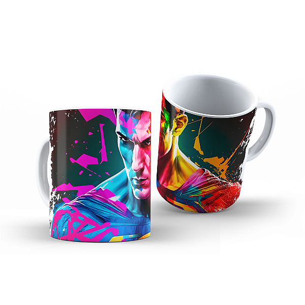 CANECA HOMEM SUPER PODEROSO COLORS