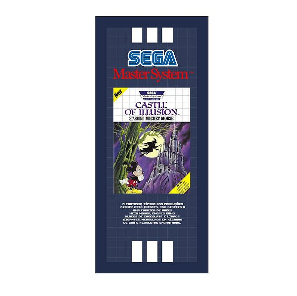QUADRO DE METAL P - CASTLE OF ILLUSION