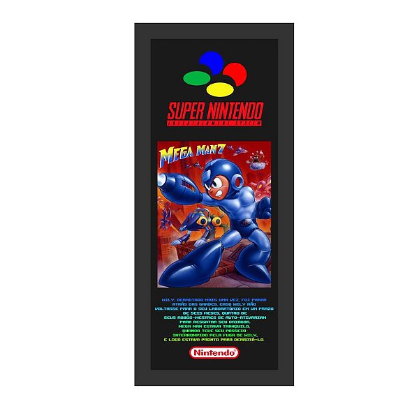 QUADRO DE METAL P - MEGA MEN 7