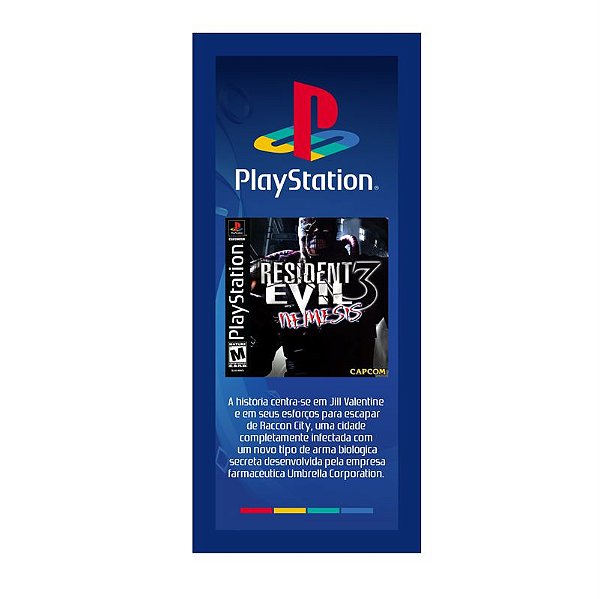 QUADRO DE METAL P - RESIDENT EVIL NEMESIS