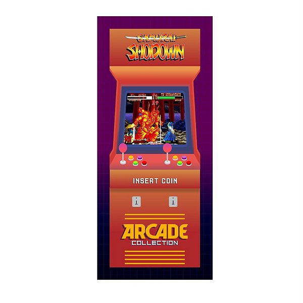 QUADRO DE METAL P - SAMURAI SHODOWN
