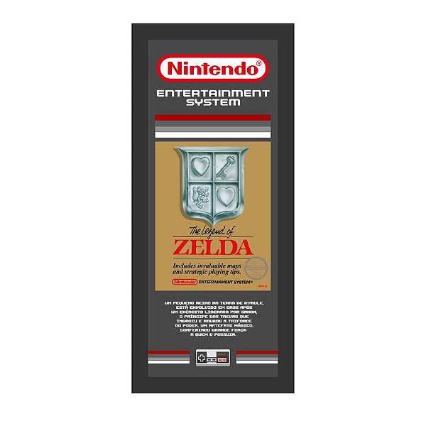 QUADRO DE METAL P - THE LEGEND OF ZELDA