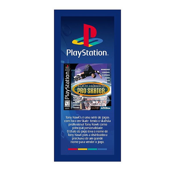 QUADRO DE METAL P - TONY HAWKS PRO SKATER