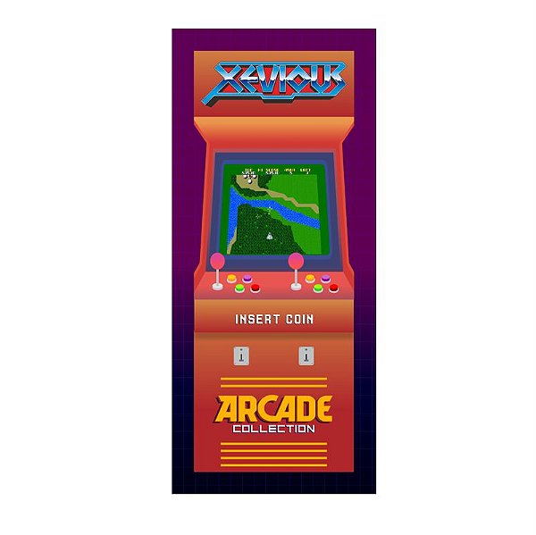 QUADRO DE METAL P - XEVIOUS