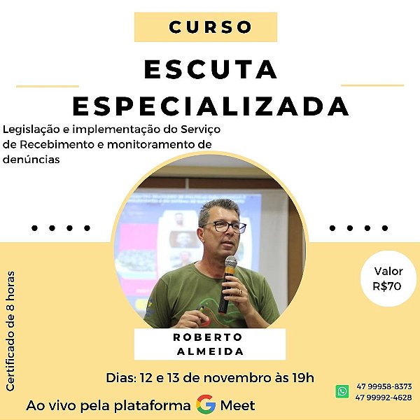 Curso Online Escuta Especializada