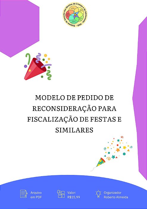 MODELO DE PEDIDO DE RECONSIDERAÇÃO PARA FISCALIZAÇÃO DE FESTAS E SIMILARES