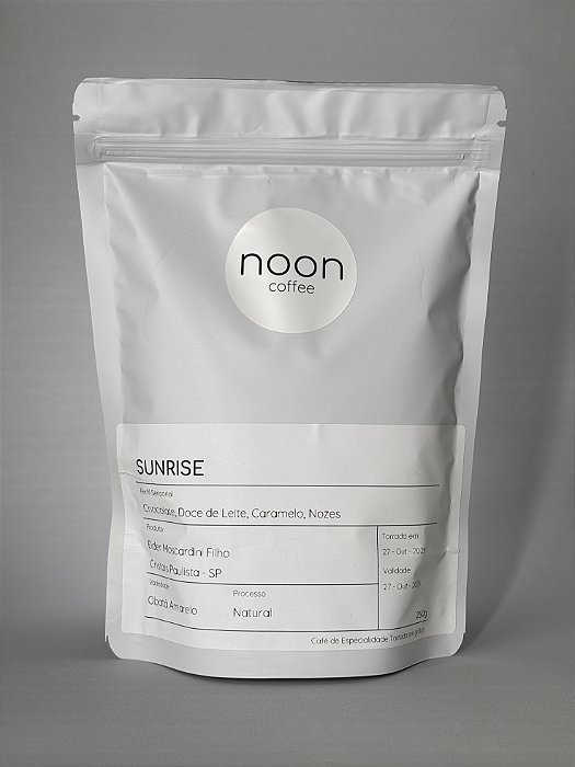 Café de Especialidade Noon Coffee Sunrise 250g