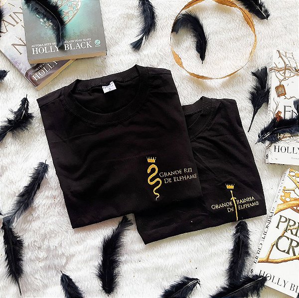 Camisa Grande Rei de Elfhame (Coleção O Príncipe Cruel — TCP)