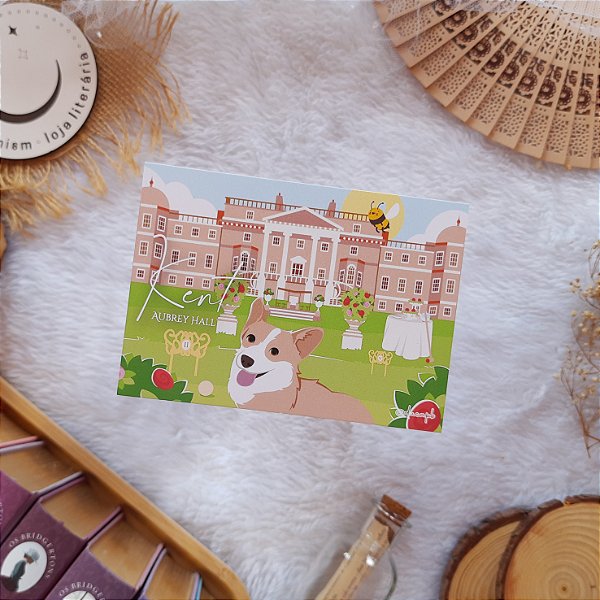 Cartão-postal Aubrey Hall, Kent (Coleção Os Bridgertons)
