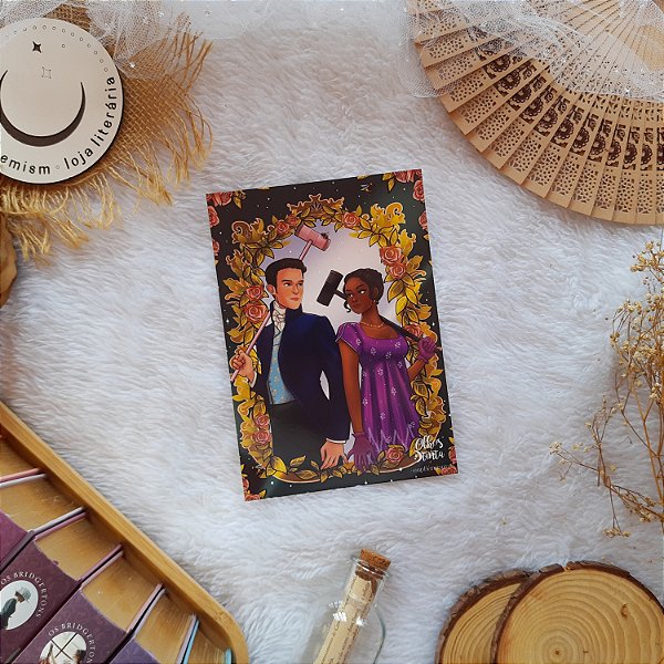 Artprint Visconde e Viscondessa Bridgerton (Coleção Os Bridgertons)