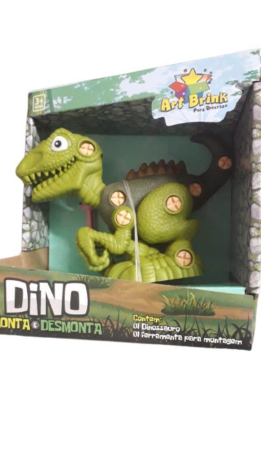 Brinquedo Dinossauro Monta e Desmonta