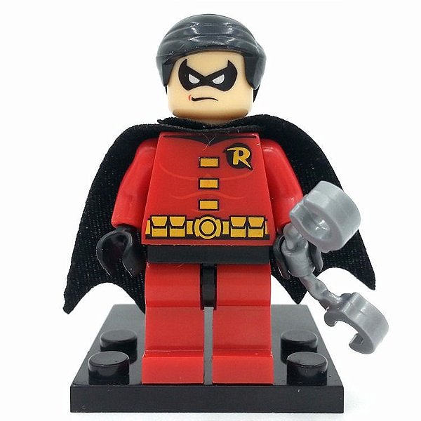 Boneco Robin serie Compatível Lego Montar Dc Comics