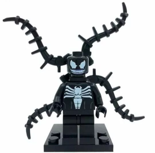 Boneco Venom Compatível Lego Montar Marvel