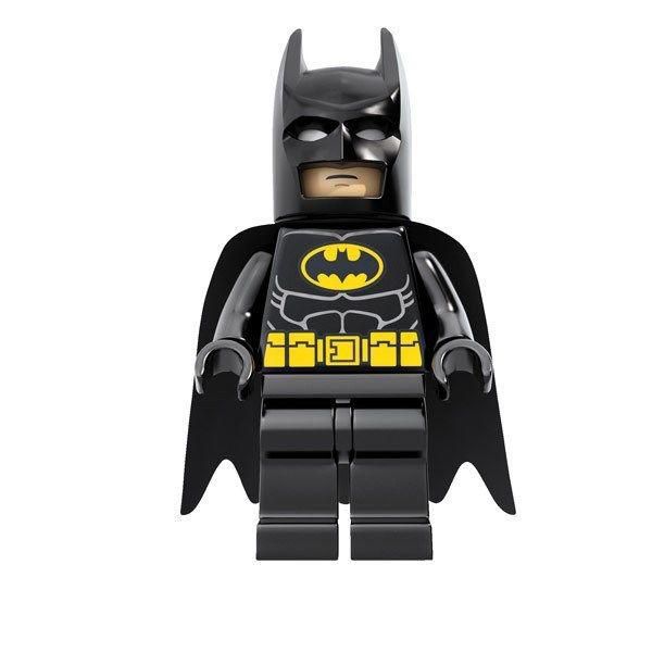 Boneco Batman Armadura Compatível Lego Montar Dc Comics