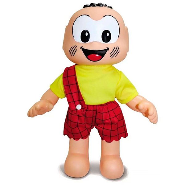 Turma Da Mônica Boneco Cascão De Vinil Coleção Original