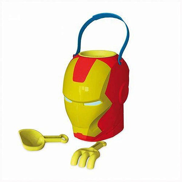 Baldinho De Praia Herói Homem De Ferro 3D Acessórios Rosita