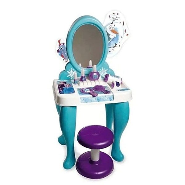 Penteadeira Infantil Frozen 2 Disney Com Acessórios Rosita