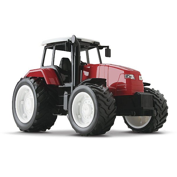 Fazendinha Infantil Roma Kids Trator De Brinquedo Vermelho