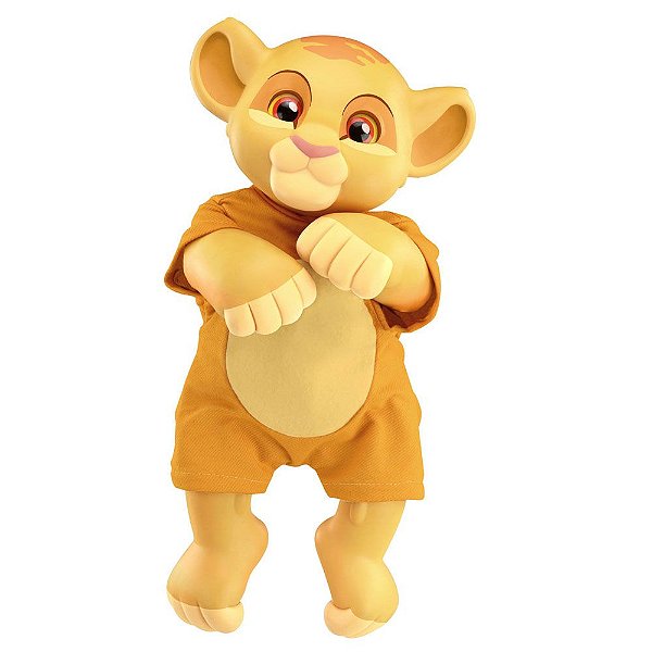 Miniatura Infantil Boneco Simba Rei Leão Amor De Filhote