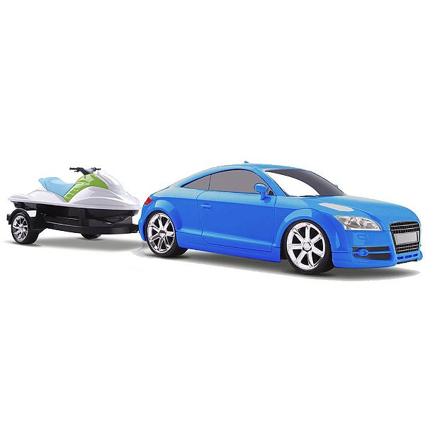 Carrinho De Brinquedo MXT 2.0 Acompanha Jet-Ski Coleção Roma
