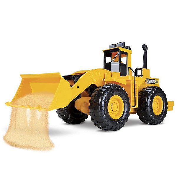 Brinquedo Infantil Grande Trator Carregadeira Roma Columbus