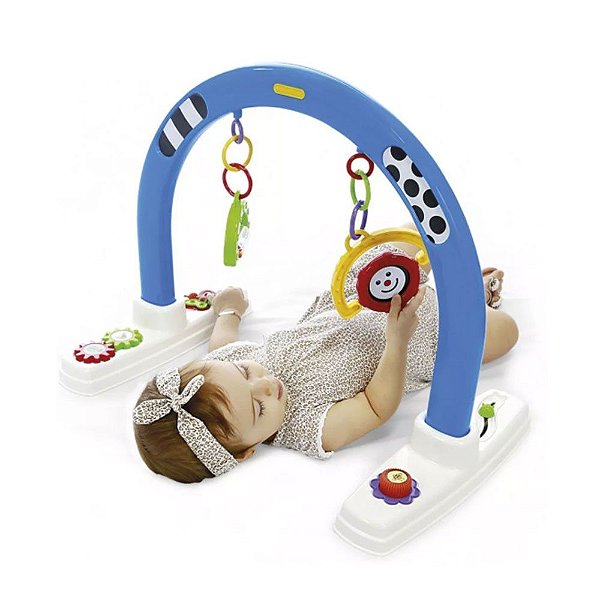 Móbile Didático Formato De Arco Azul - Poliplac Brinquedos