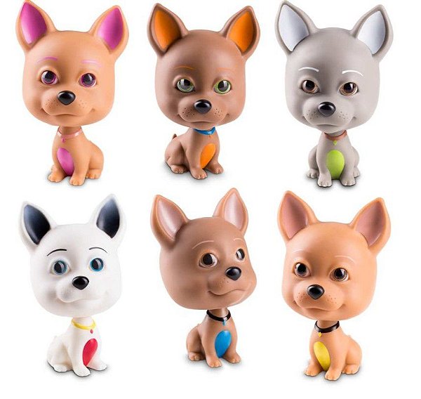 Doutor Dr. Canino Pet Amarelo Cachorro Em Vinil 12cm Roma