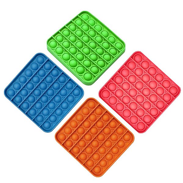 Brinquedo Pop It Anti Stress Sensorial Ansiedade Fidget Toy