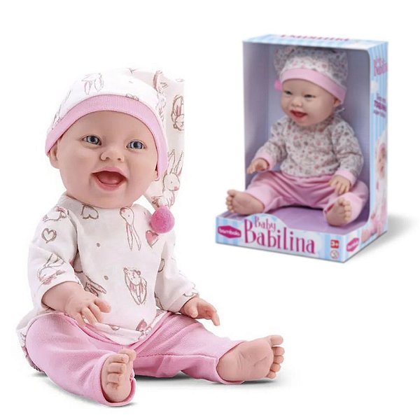 Brinquedo Boneca Bebê Soninho Baby Babilina Bambola Infantil