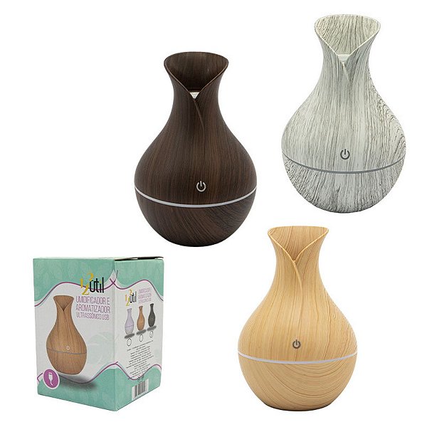 Umidificador Difusor De Ambientes Aromatizador Ultrassônico