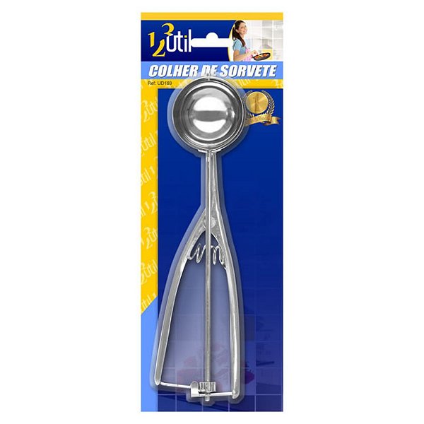 Colher De Sorvete Bola Ejetora Com Mola Profissional Manual