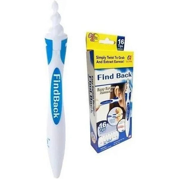 Aparelho Espiral Removedor Cera De Ouvido Ponteira Silicone