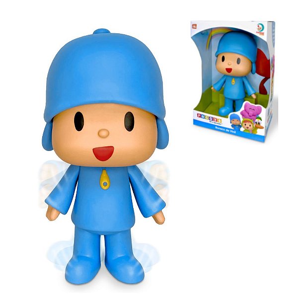 Boneco De Vinil Turma Do Pocoyo Brinquedo Bebê Pocoyo Grande