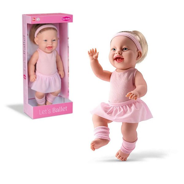 Brinquedo Boneca Bailarina Bebê Lets Ballet Bambola Infantil