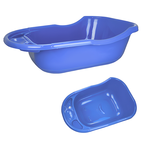 Banheira Infantil GG 35L Azul Primeira Moagem
