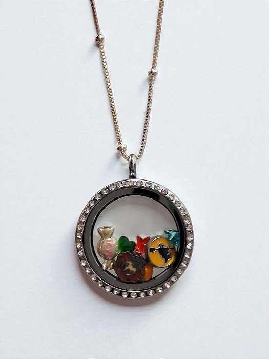 Medalhão Prata 1000