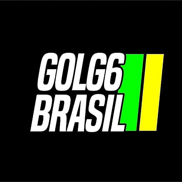 Adesivo Gol G6 Brasil