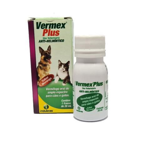 Vermífugo Vermex Plus Suspensão 20ml