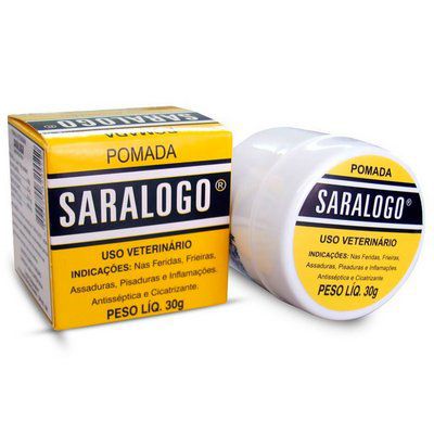 Pomada Antisséptica e Cicatrizante Saralogo 30g