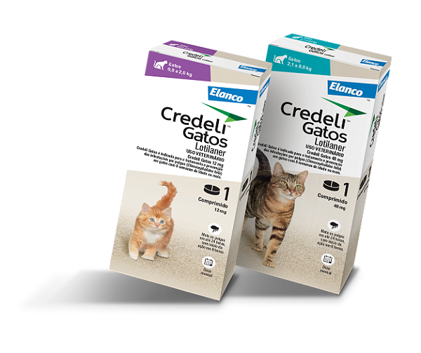 Credeli Gatos 48mg - 2,1 até 8,0kg