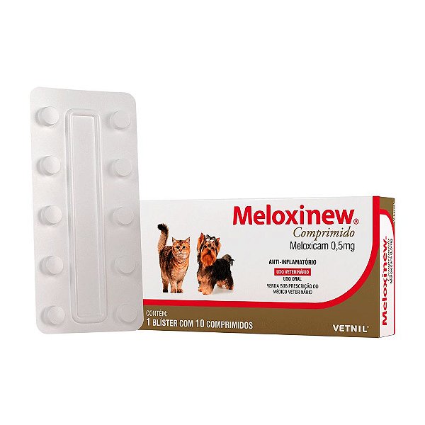 Anti-inflamatório Meloxinew 10 Comprimidos