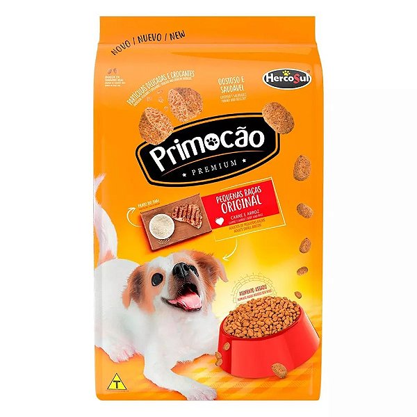 Ração Primocao Premium Original Raças Pequenas