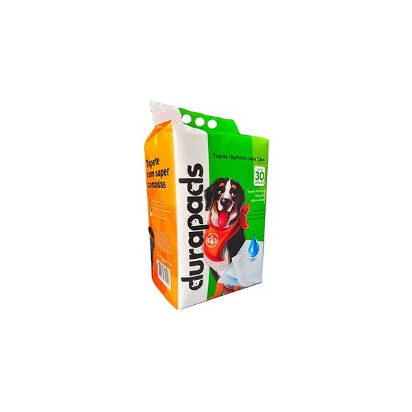 Tapete Higiênico Durapads 60x60 com 30 Unidades