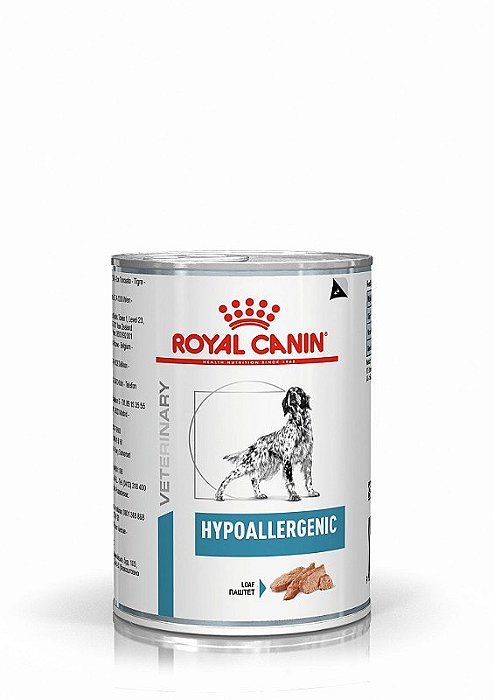 Patê Royal Canin Hypoallergenic Canine Wet 0,400g