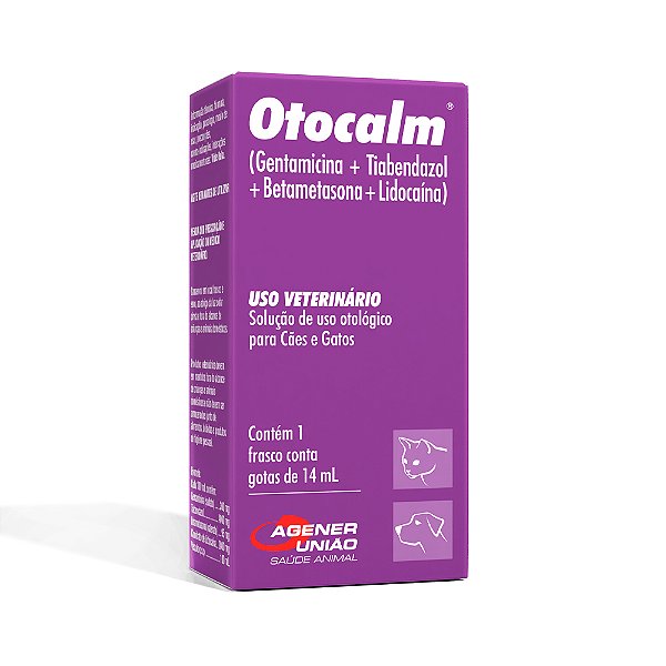 Otocalm Solução Otologica para Cães e Gatos