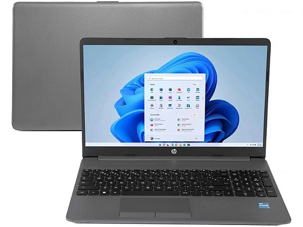 Notebook Hp Intel Core™ i3-1115G4 Tela 15,6" Hd