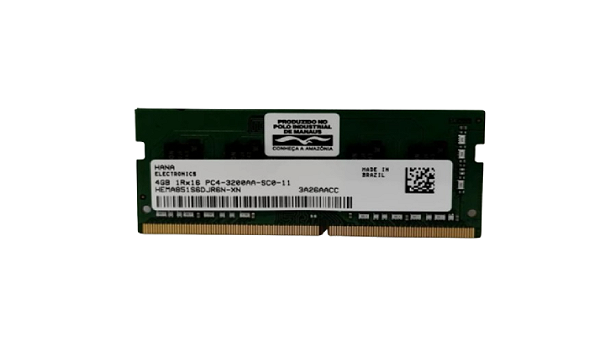 Memória Ram 4gb Ddr4 3200mhz Notebook - Hana