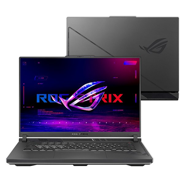 Notebook Asus Gamer ROG Strix G16 Intel® Core™ i9-13980HX 64GB 8 TERA SSD NVIDIA GeForce RTX 4060 8GB GDDR6 Tela 16" Fhd 165Hz